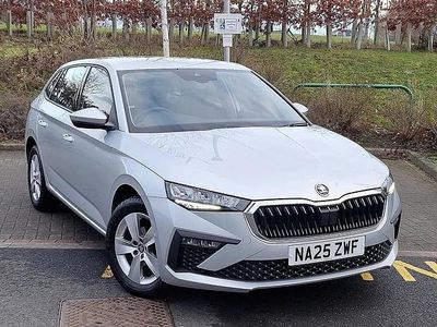 Brilliant silver metallic Used 2025 Skoda Scala SE Hatchback | £16,995 (Fair price)