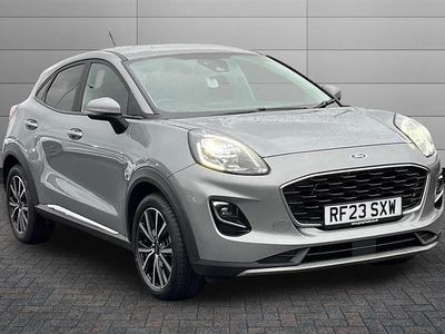 Silver Used 2023 Ford Puma Titanium Hatchback | £15,391 (Fair price)