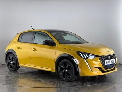 Used Peugeot 208 GTi 2021 Yellow Hatchback