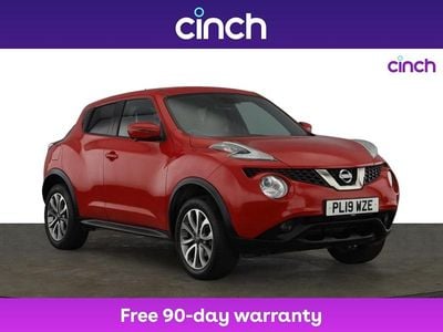 Red Used 2019 Nissan Juke Tekna SUV | £10,849 (Fair price)