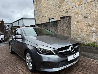 Used Mercedes A200 Premium 136 HP (100 kW) 2017 Grey Hatchback