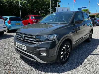 Used VW T-Cross S 95 HP (69 kW) 2019 Grey SUV