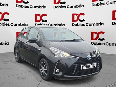 Used Toyota Yaris Hybrid 99 HP (72 kW) 2018 Black Hatchback