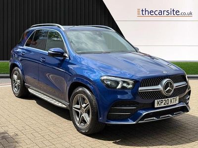 Blue Used 2020 Mercedes GLE300 AMG line Estate | £31,475 (Fair price)