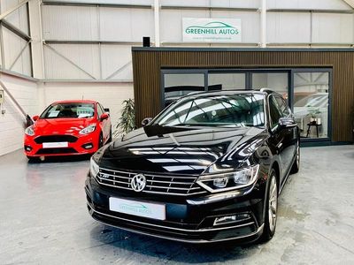 Used VW Passat R-line 150 HP (110 kW) 2018 Black Estate