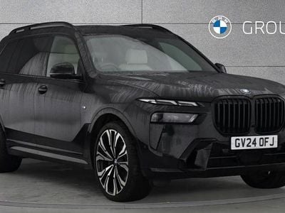 Black Used 2024 BMW X7 M Sport SUV | £71,990 (Good price)