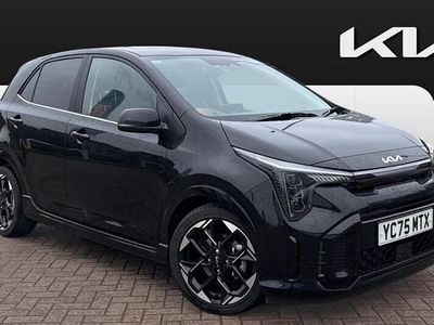 New Kia Picanto GT-Line S 69 HP (50 kW) 2025 Black Hatchback