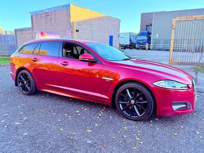 Red Used 2015 Jaguar XF R-Sport Sedan | £5,000
