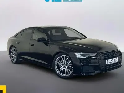 Used Audi A6 Black Edition 204 HP (150 kW) 2021 Black Sedan