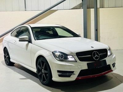 White Used 2013 Mercedes C250 AMG Coupe | £7,250 (Fair price)