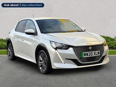 Used Peugeot e-208 Allure 100 kW (136 HP) 2020 White Hatchback