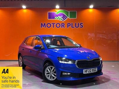 Used Skoda Fabia Comfort 95 HP (69 kW) 2022 Blue Hatchback