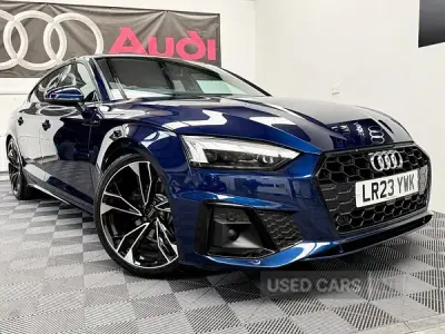 Used Audi A5 S-Line 190 HP (139 kW) 2023 Blue Coupe