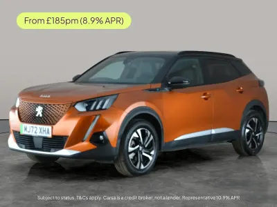 Used Peugeot e-2008 GT 100 kW (136 HP) 2022 Orange SUV