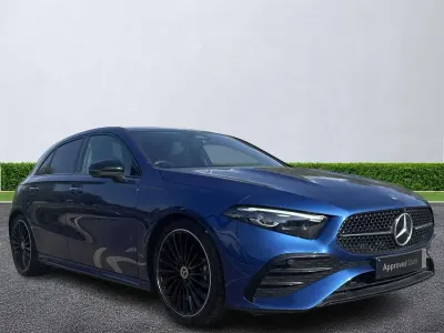 Used Mercedes A180 AMG Line Premium Plus 2025 Blue Hatchback