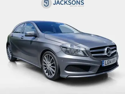 Used Mercedes A200 AMG 136 HP (100 kW) 2014 Grey Hatchback