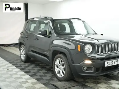 Begagnad Jeep Renegade Longitude 120 HK (88 kW) 2015 Svart SUV