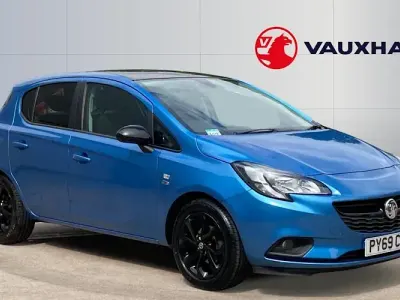 Used Vauxhall Corsa 90 HP (66 kW) 2019 Blue Hatchback