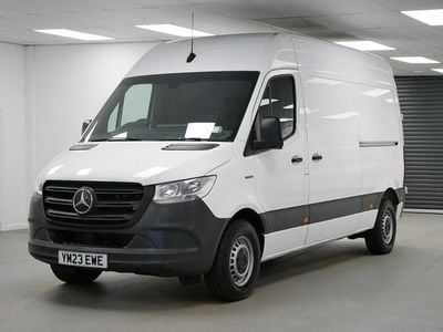 Begagnad Mercedes E-Sprinter Progressive 85 kW (116 HK) 2023 Vit Van
