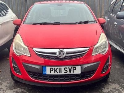 Red Used 2011 Vauxhall Corsa Hatchback | £4,690 (Fair price)
