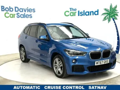 Used BMW X1 M Sport 190 HP (139 kW) 2017 Blue SUV