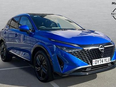 Blue Used 2024 Nissan Qashqai Tekna SUV | £23,238 (Expensive)