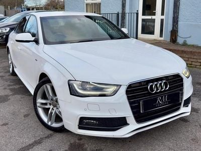 White Used 2013 Audi A4 S-Line Sedan | £4,495 (Fair price)