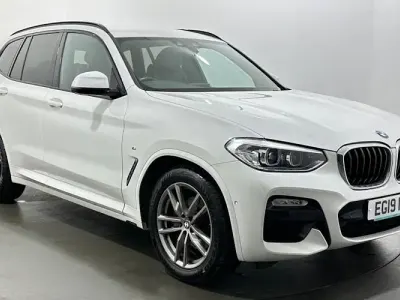 Used BMW X3 M Sport 184 HP (135 kW) 2019 White SUV