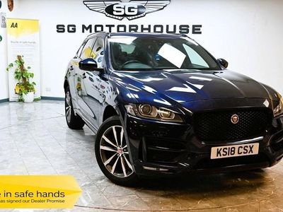 Used Jaguar F-Pace R-Sport 240 HP (176 kW) 2018 Blue SUV