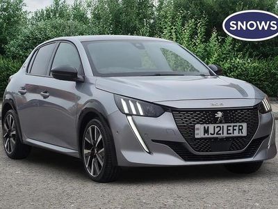 Used Peugeot 208 GT 101 HP (74 kW) 2021 Grey Hatchback