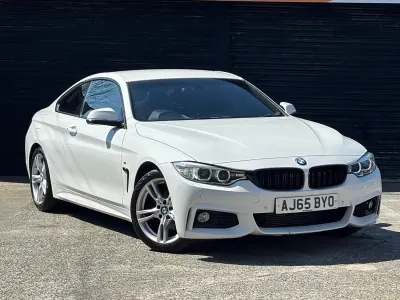 Usado BMW 420 M Sport 2015 Blanco Coupe