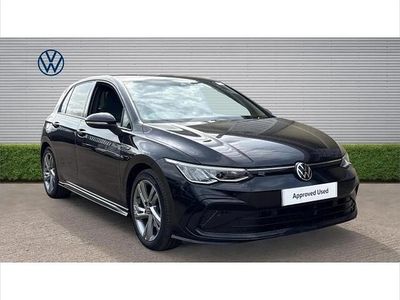 Used VW Golf VIII R-line 150 HP (110 kW) 2022 Black Hatchback