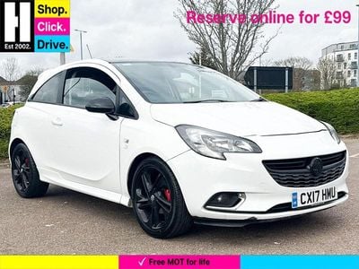 Used Vauxhall Corsa Edition 90 HP (66 kW) 2017 White Hatchback