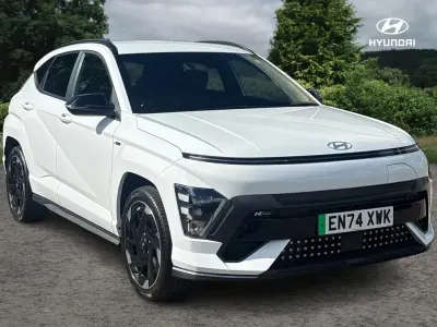 Used Hyundai Kona N Line 157 kW (214 HP) 2025 White SUV