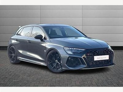 Daytona grey Used 2022 Audi RS3 Advanced Sedan | £51,495 (A bit pricey)