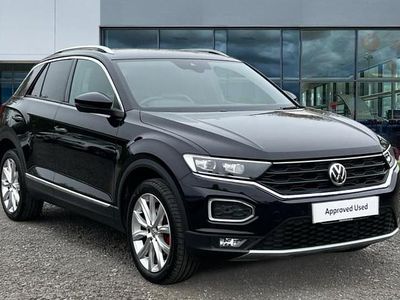 Used VW T-Roc SEL 150 HP (110 kW) 2018 Deep black pearl SUV