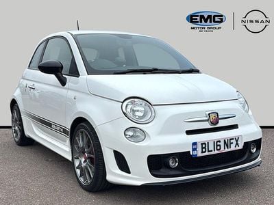 Used Abarth 595 140 HP (102 kW) 2016 White Hatchback