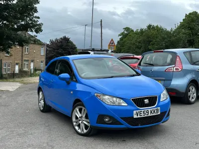 Used Seat Ibiza Sport 90 HP (66 kW) 2009 Blue Hatchback