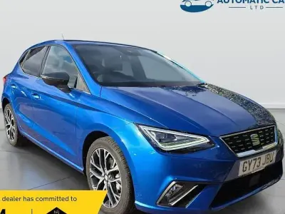 Used Seat Ibiza XCELLENCE 110 HP (80 kW) 2023 Blue Hatchback