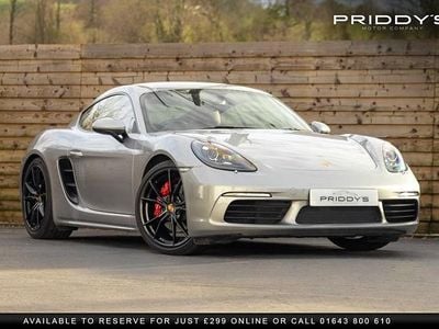 Silver Used 2018 Porsche 718 Cayman Coupe | £42,470 (Fair price)