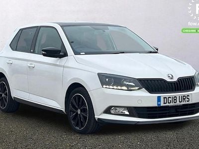 Used Skoda Fabia Monte Carlo 95 HP (69 kW) 2018 White Hatchback