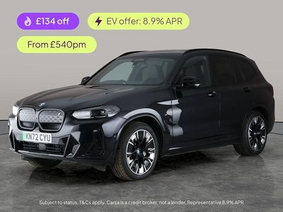 Black Used 2022 BMW iX3 M Sport SUV | £29,792 (Fair price)