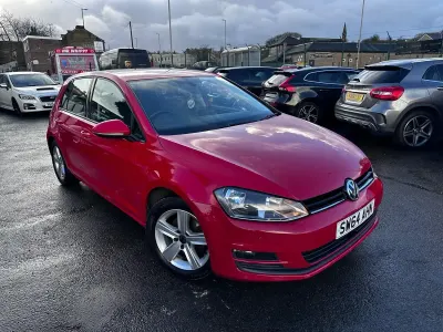 Used VW Golf VII Match 2014 Red Hatchback