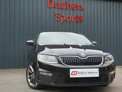 Used Skoda Octavia vRS 184 HP (135 kW) 2013 Black Hatchback