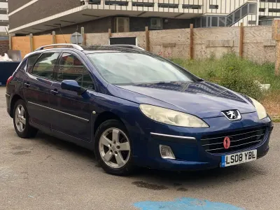 Used Peugeot 407 136 HP (100 kW) 2008 Blue Estate