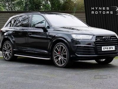Black Used 2016 Audi Q7 S-Line SUV | £19,895 (Expensive)