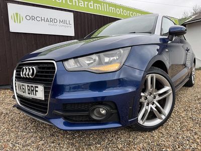 Used Audi A1 S-Line 122 HP (89 kW) 2011 Blue Hatchback