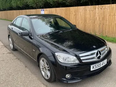 Used Mercedes C220 170 HP (125 kW) 2010 Black Sedan