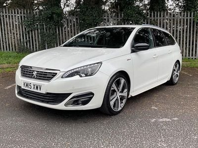 Used Peugeot 308 GT-line 2015 White Estate