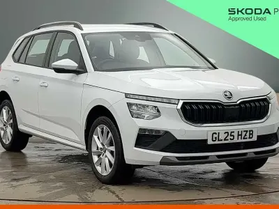 Used Skoda Kamiq SE 70 HP (51 kW) 2025 Moon white metallic SUV